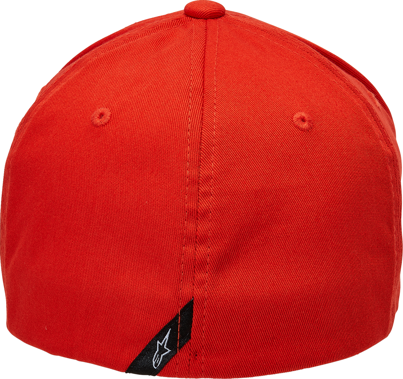Bill's Exhausts Alpinstars Corp Shift 2 hat in warm red and black, small/medium size, featuring a stylish design and brand logo.
