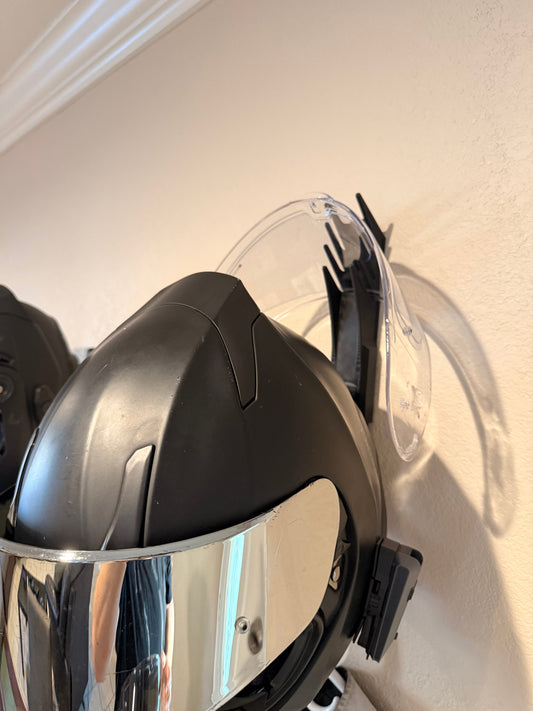 Helmet Visor Holder (Wall-Mount Add-On ONLY) - Howling Moto
