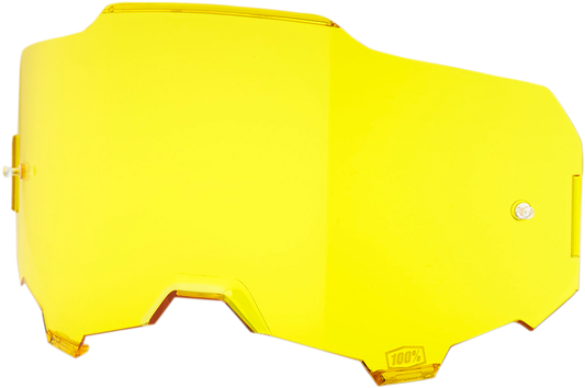 100% Armega Lens - Yellow 59049-00006 - Howling Moto