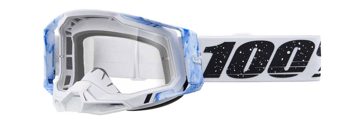 100% Racecraft 2 Goggles - Mixos - Clear 50009-00020 - Howling Moto