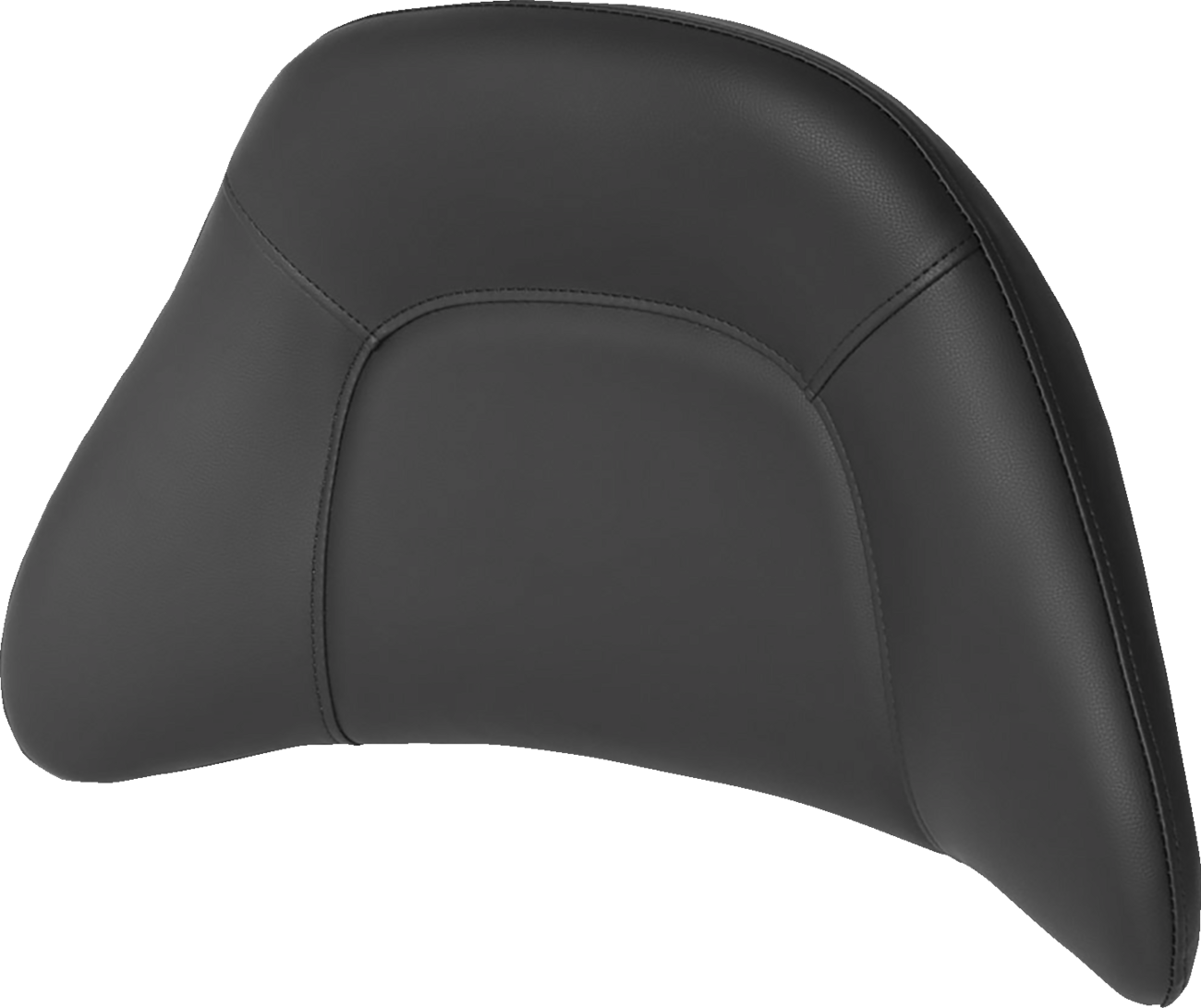 Black Saddlemens Tour Pak Cover for RoadSofa seat, featuring durable material and sleek design, compatible with Harley-Davidson bikes.
