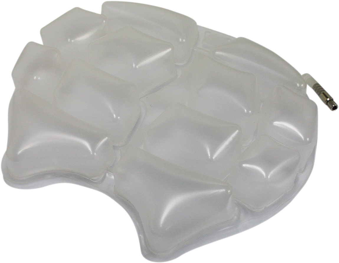 Black WILD ASS Cushion Air Seat Lite by Bill's Exhausts, designed for engine comfort and support.