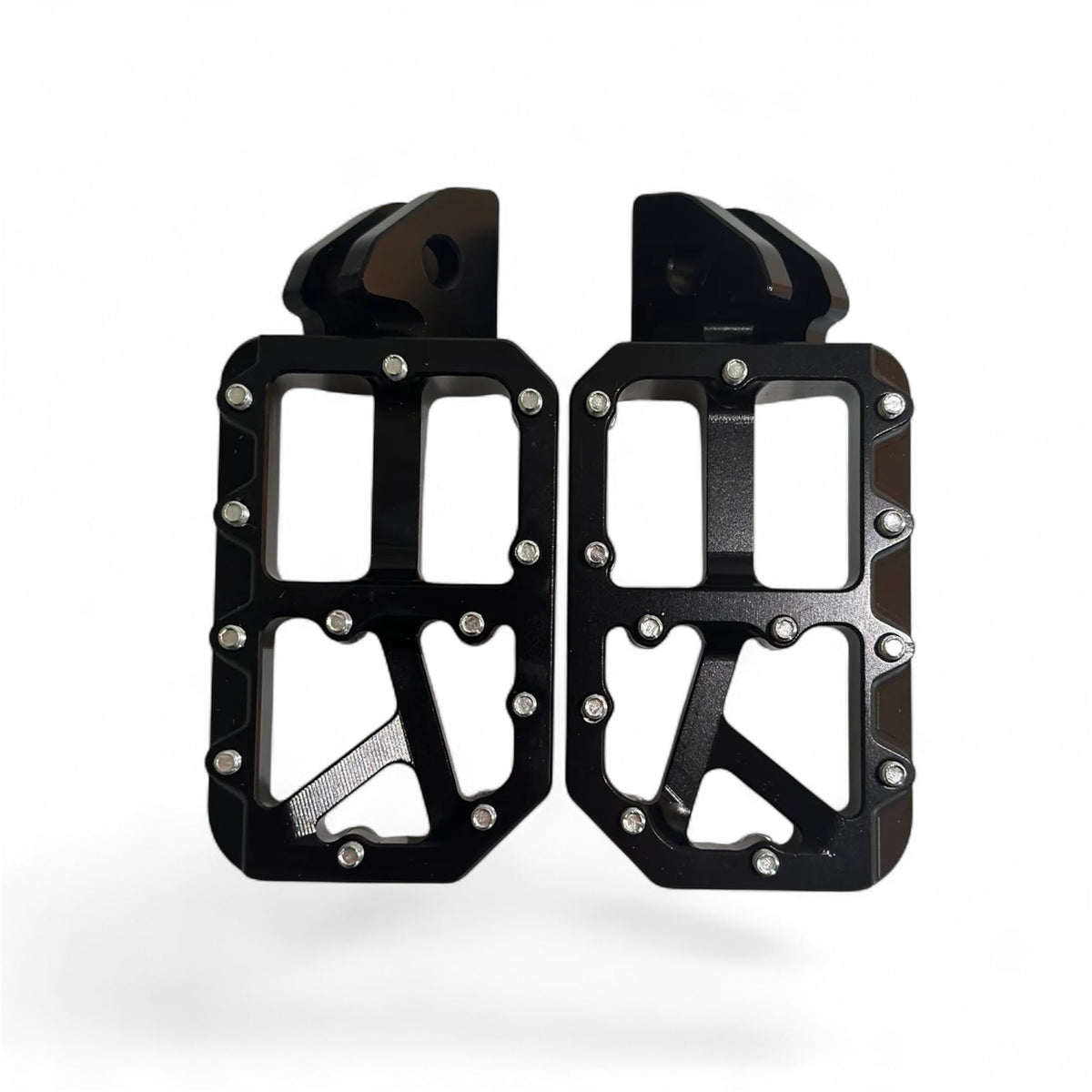 Black Wide Foot Pegs – Aluminum 7075 | Talaria, Surron, E-Ride Pro