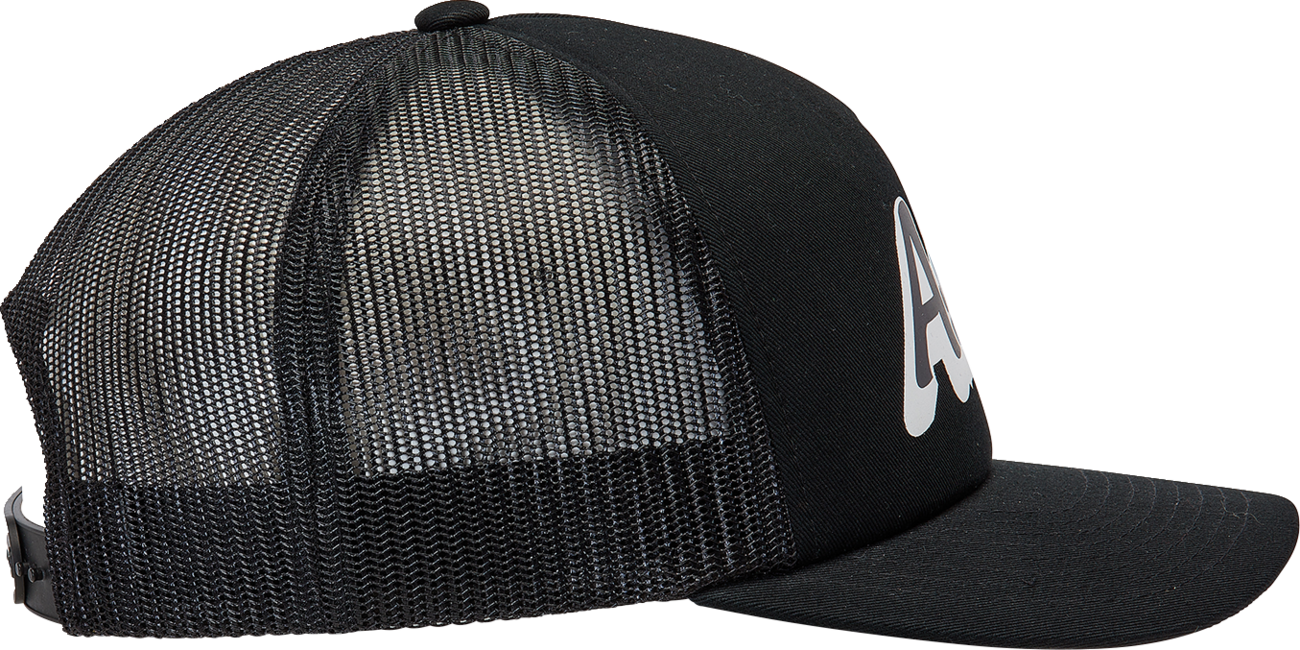 ALPINESTARS Delivery Trucker Hat - Black/Black - One Size 1213810101010OS