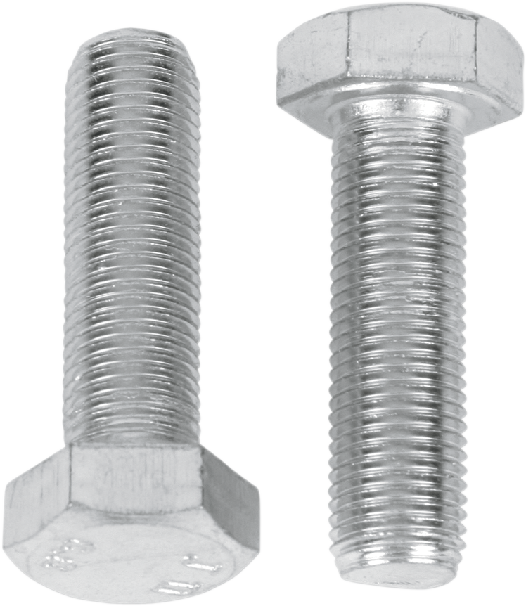 Bill's Exhausts Show Chrome Bolts Riser for VTX1300 engine, shiny chrome finish, detailed close-up image.
