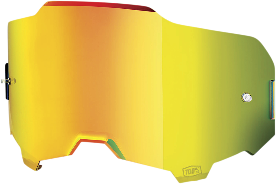 100% Armega Lens - Gold Mirror 59053-00002 - Howling Moto