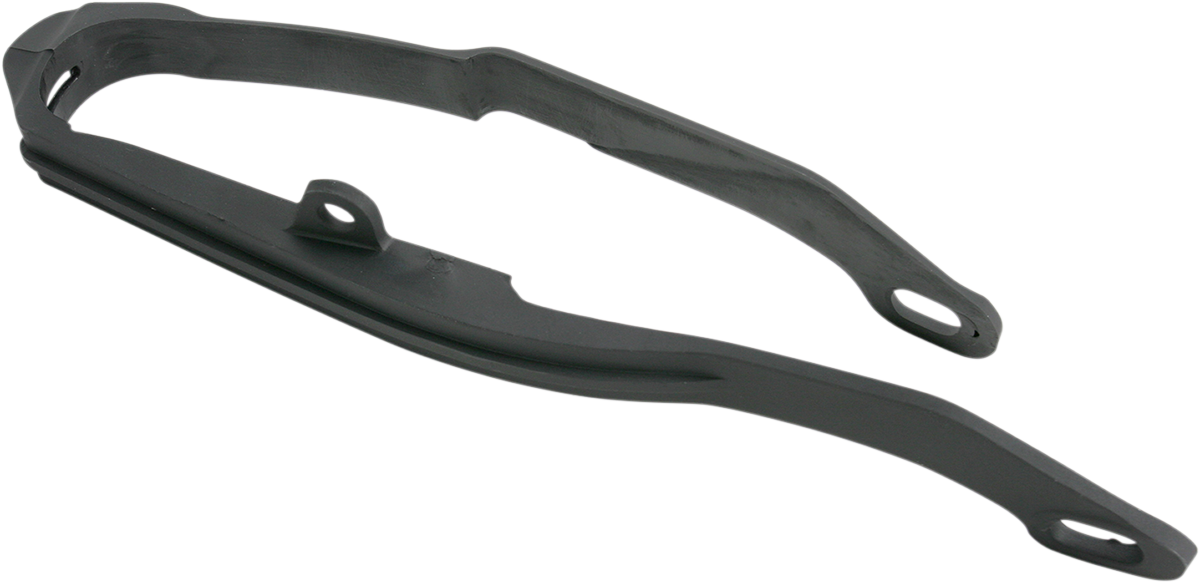 Black ACERBIS Chain Slider for Honda motorcycles, designed for durability and protection on the bike's chain area.