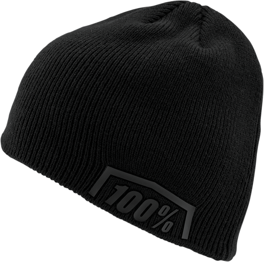 100% Essential™ Beanie - Black 20048-00000 - Howling Moto