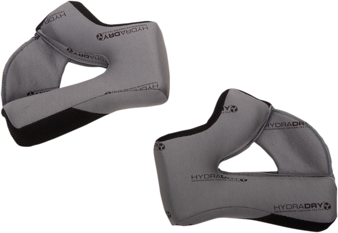 Small ICON Airform™ Cheek Pads made of Hydradry™ material, designed for helmet comfort and fit, by Bill's Exhausts.