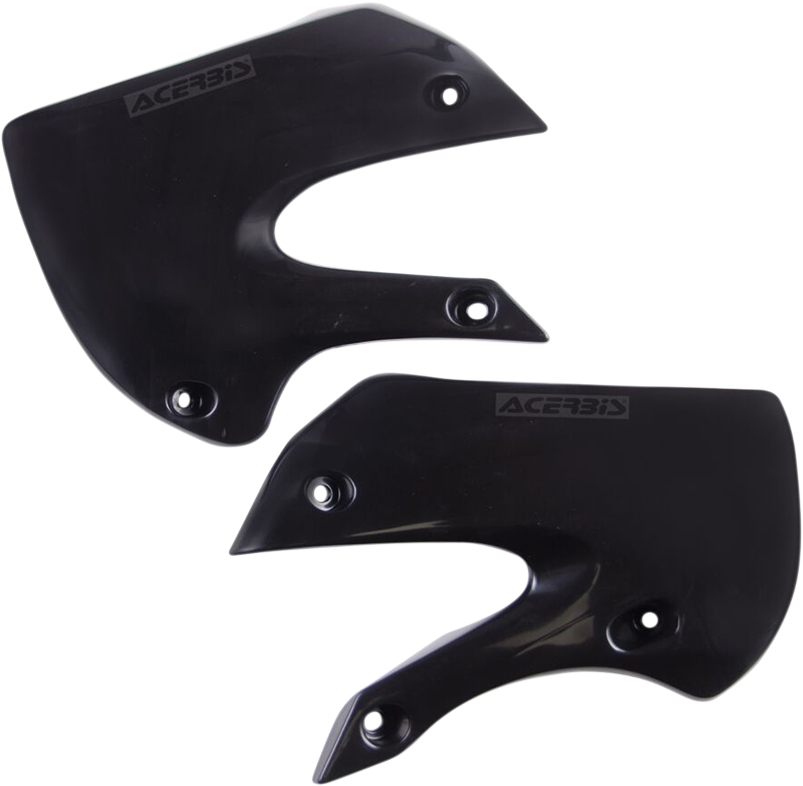 ACERBIS Radiator Shrouds - Black 2043770001 - Howling Moto