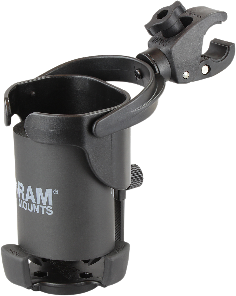 RAM MOUNTS Drink Holder - Level Cup - XL - Tough-Claw - Small RAP-B-417-400U - Howling Moto