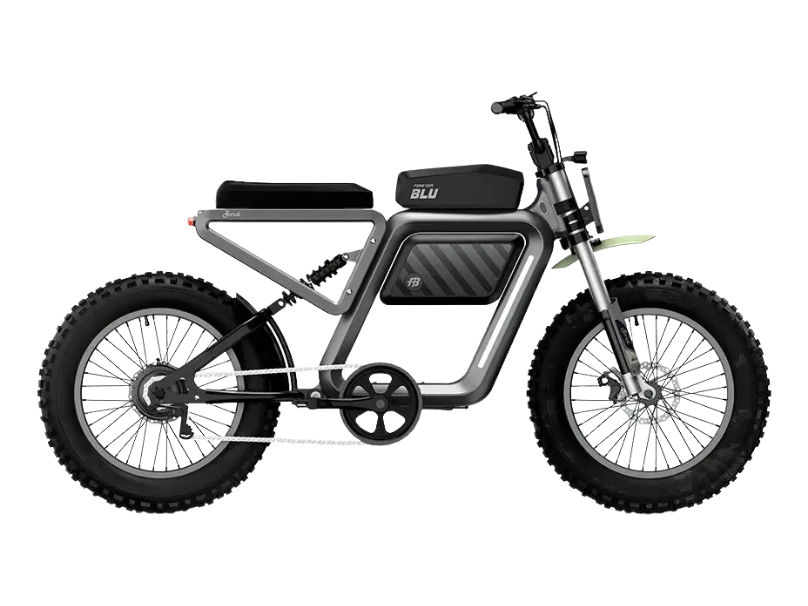 Black Bondi eJEEbike electric scooter with sleek design and sturdy frame, perfect for urban commuting.