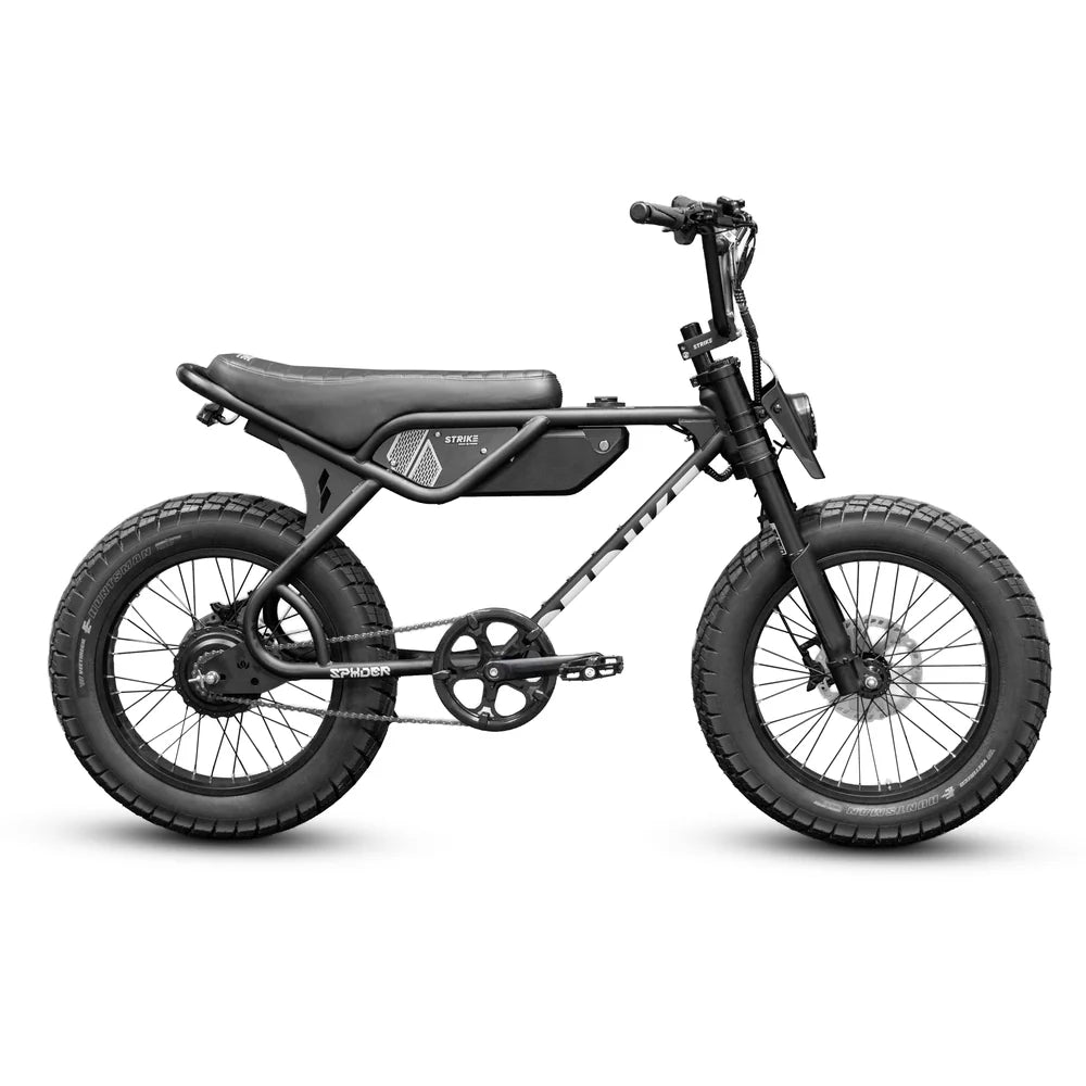 Throne Strike Spyder 750W Electric Fat Tire Bike | 48V 20Ah, 28mph