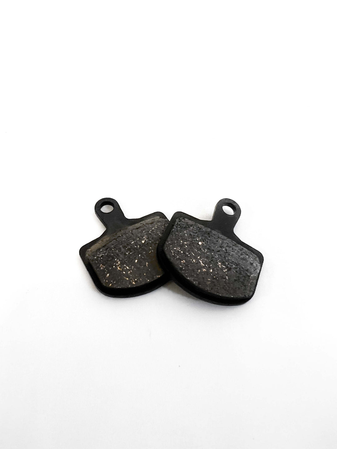 Electro & Co ETM RTR brake pad set showing four new brake pads with metal backing plates for vehicle braking system.