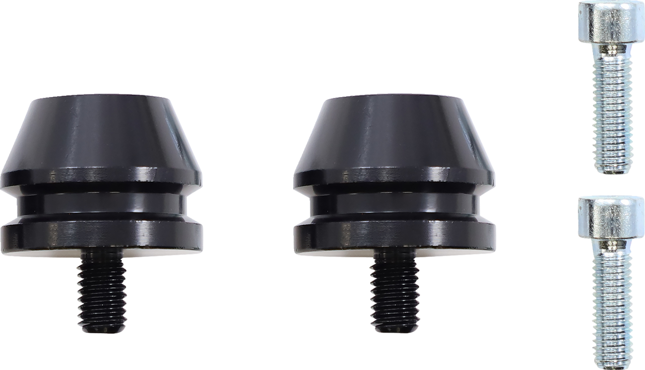 Acerbis Argon handguard mount for motorcycle handlebars, shown in black with mounting hardware, designed for compatibility with Acerbis handguards.