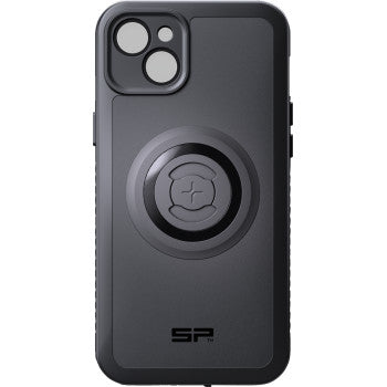 SP CONNECT SPC+ Xtreme case for Apple iPhone 14 Plus, black protective phone case with textured surface.