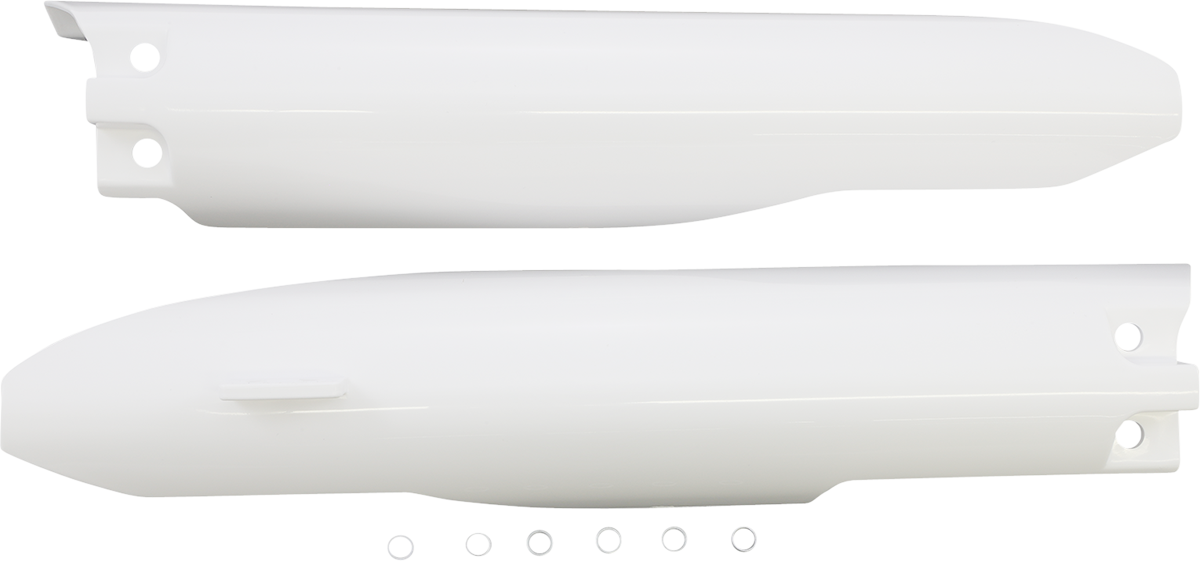ACERBIS Lower Fork Covers - White 2115010002 - Howling Moto