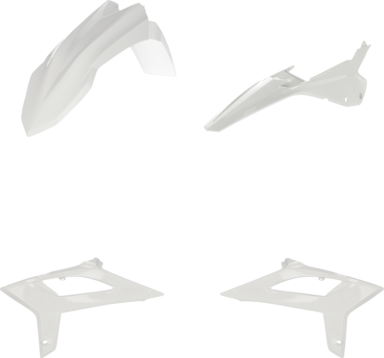 ACERBIS Full Replacement Body Kit - White Beta 300 RX 2023 2979650002 - Howling Moto
