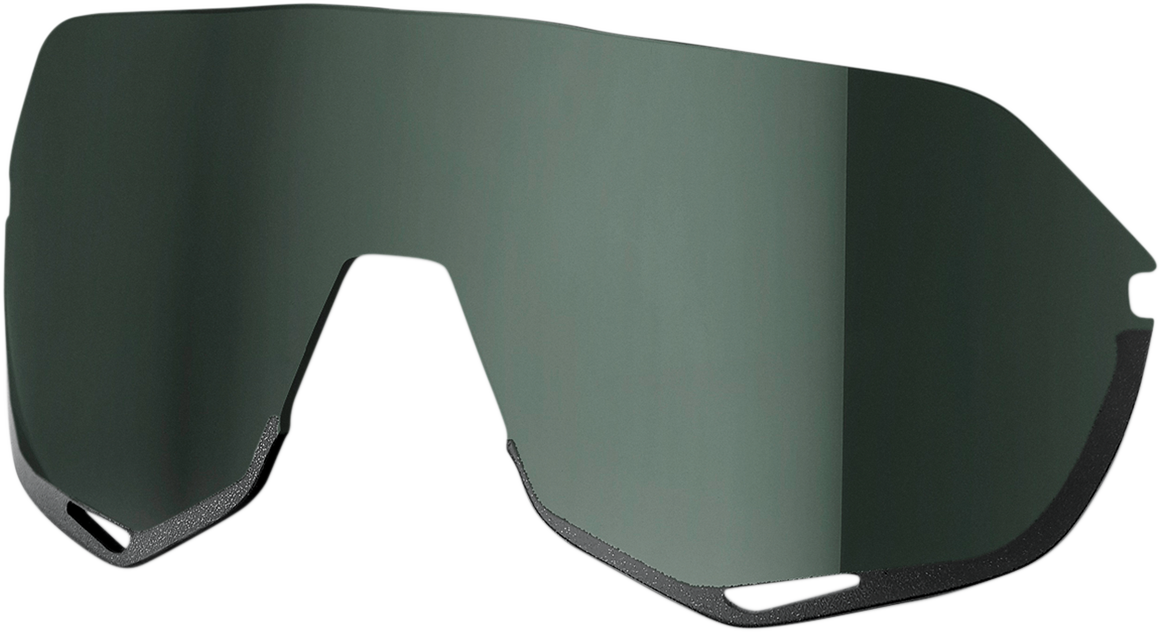 Gray Green 100% S2 Lens from Bill's Exhausts, showcasing the tinted lens with sleek gray-green color and smooth finish.