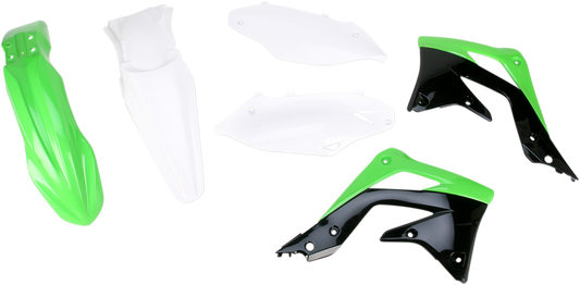 ACERBIS standard replacement body kit for OEM '13 motorcycle, showing assembled body parts in a natural view