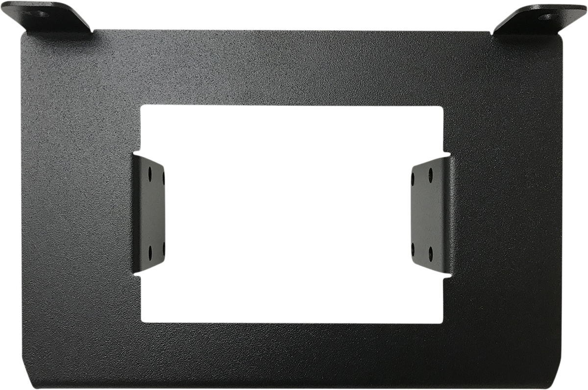 Bill's Exhausts NAVATLAS Lower Glove Box Mount for RZR DK30RZR engine source kit, showing the durable black mounting bracket.