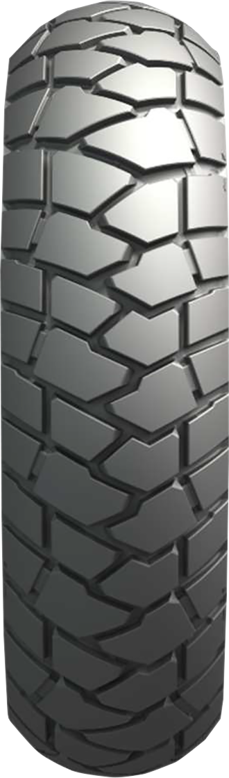 Michelin Scorcher Adventure rear motorcycle tire, 170/60R17 size, designed for durability and performance.