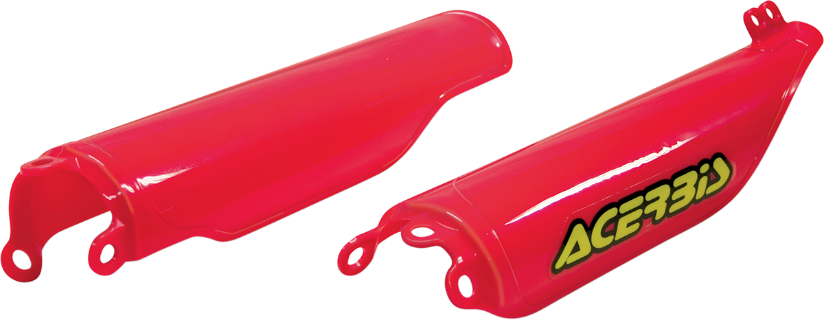 ACERBIS Lower Fork Covers - Red 2113710227 - Howling Moto