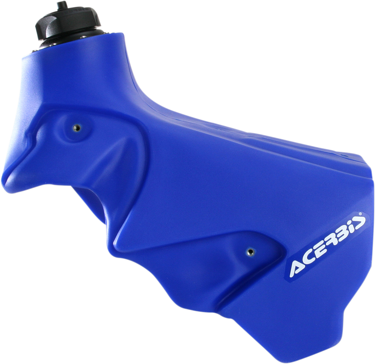 Blue Acerbis gas tank for YZ125, YZ250, and YZX models, 3.2 gallons, designed for 2002-2021 Yamaha motocross bikes.