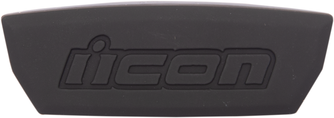 ICON Airform™ Forehead Switch - Rubatone Black 0133-1181 - Howling Moto