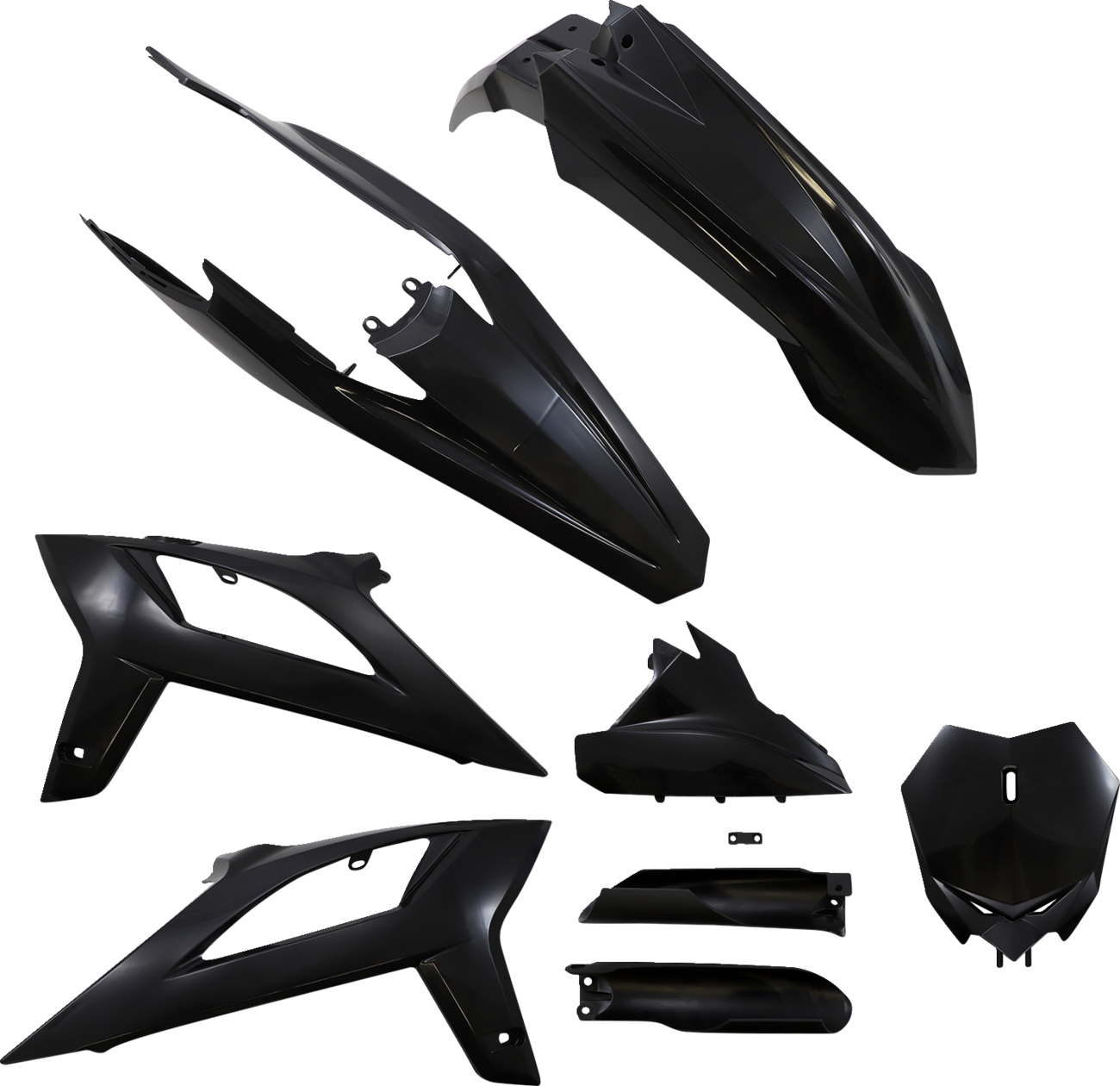 ACERBIS Full Replacement Body Kit - Black 2936280001 - Howling Moto