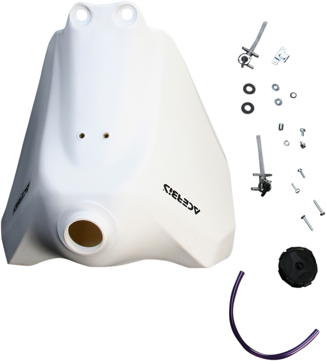 ACERBIS Gas Tank - White - Suzuki - 5.3 Gallon 2250360002 - Howling Moto
