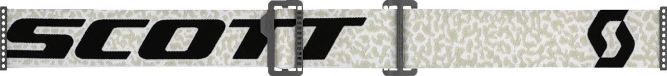 Scott Prospect Amplifier Goggle in white and black with rose tinted lenses, designed for motorcycle or motocross riding.