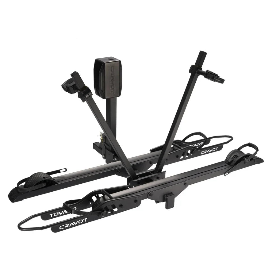 CyberRack E2 Electric Hitch Bike Rack, 2’’ Receiver, 200 LBS Capacity | CRAVOT