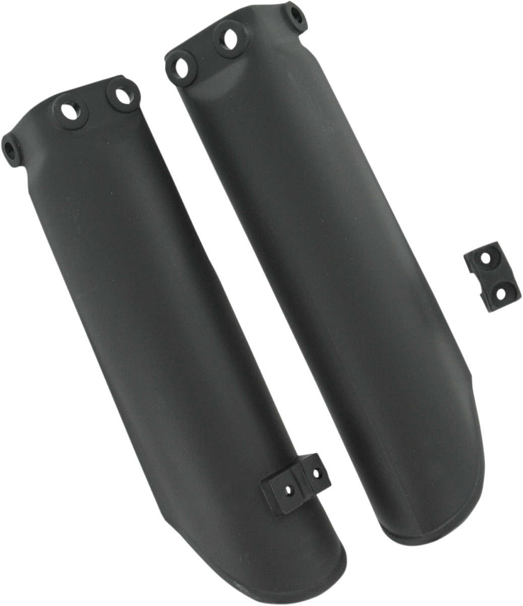 ACERBIS Lower Fork Covers for Inverted Forks - Black 2253020001 - Howling Moto