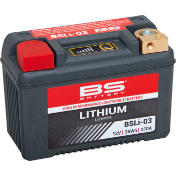 BS Battery Lithium LiFePO4 Battery - BSLi-02 - Howling Moto