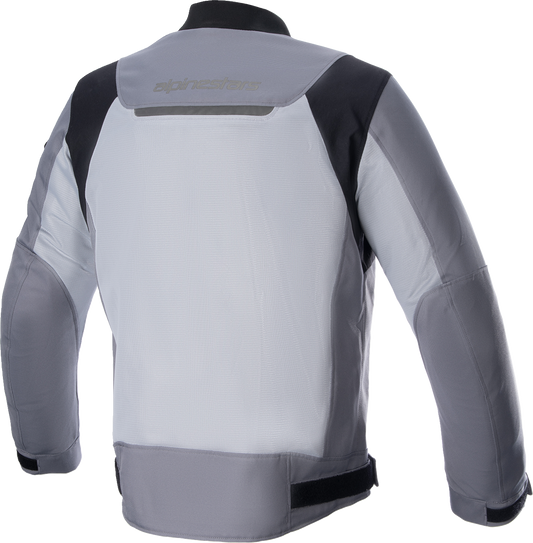 Alpinestars Luc V2 Air Gray motorcycle jacket in XL with visible ventilation panels and sleek design.