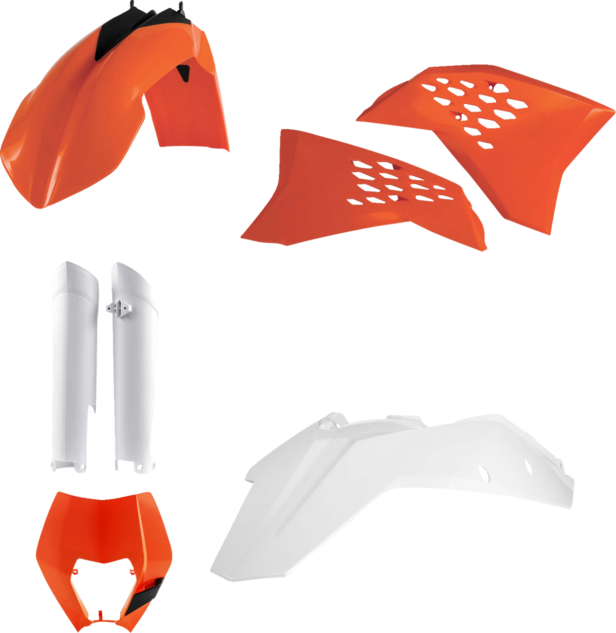 ACERBIS Full Replacement Body Kit - OEM Orange/White/Black KTM 2008-2011 2205290145 - Howling Moto
