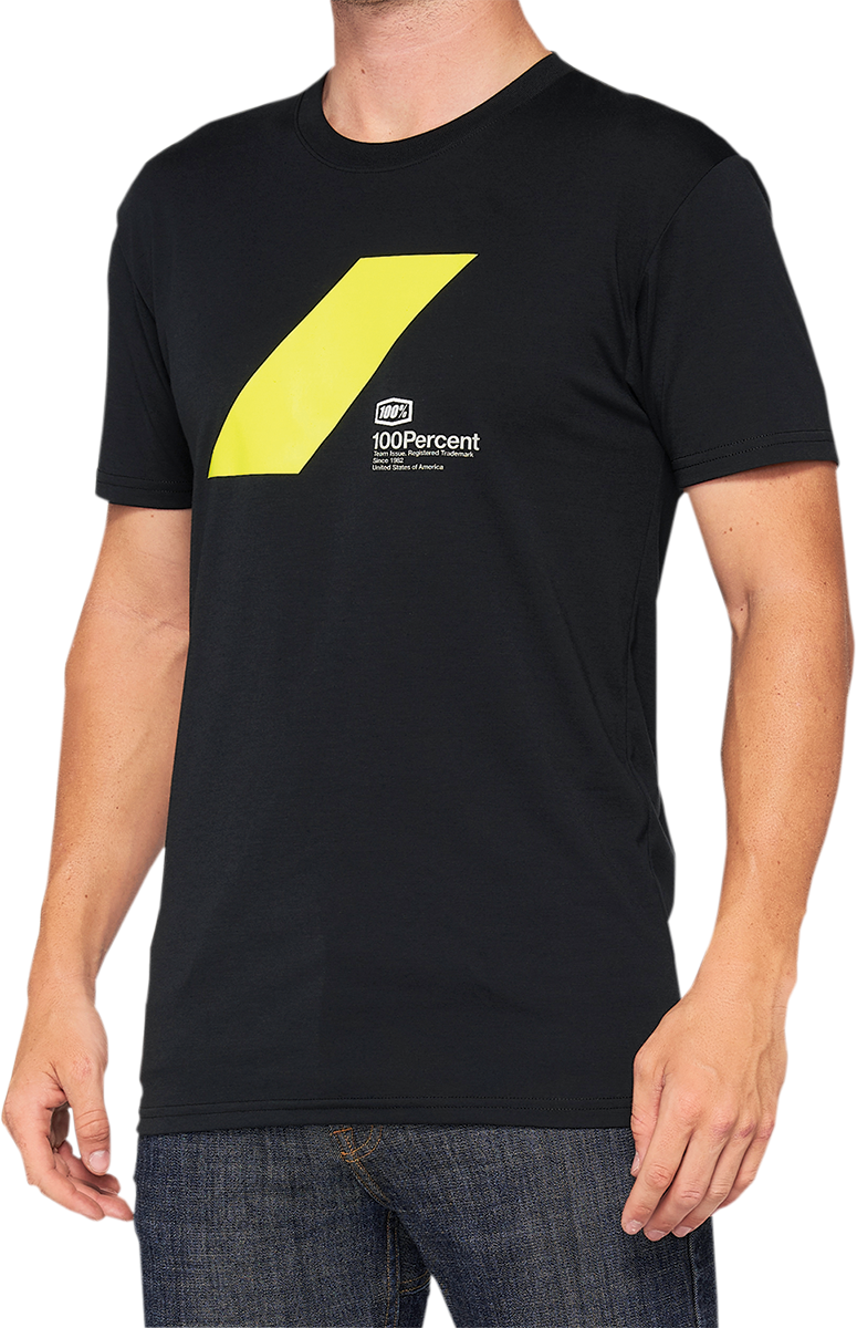 100% Athol Tech T-Shirt - Black - Small 35025-001-10 - Howling Moto