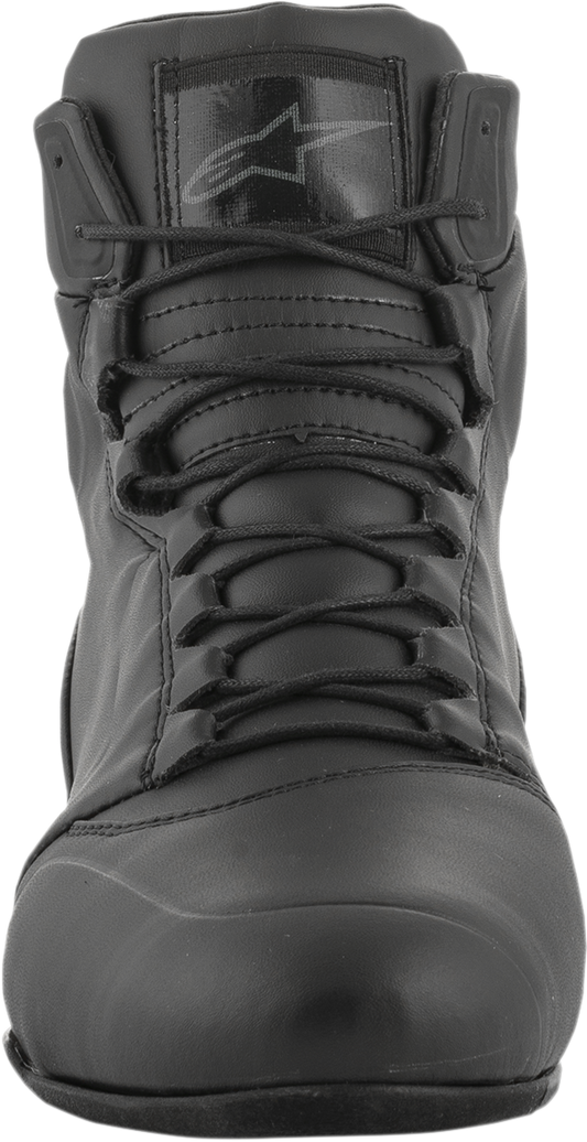 Alpinestars Centre Shoes in black, US size 7.5, featuring a sleek design and durable construction for casual wear.