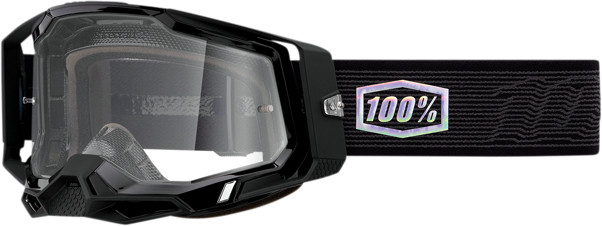 100% Racecraft 2 Goggles - Topo - Clear 50009-00015 - Howling Moto