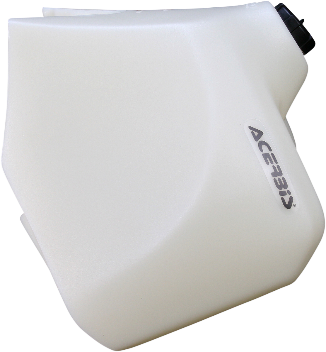 Natural-colored ACERBIS gas tank for Honda motorcycles, 5.8 gallons capacity, with a body design and brand details visible.