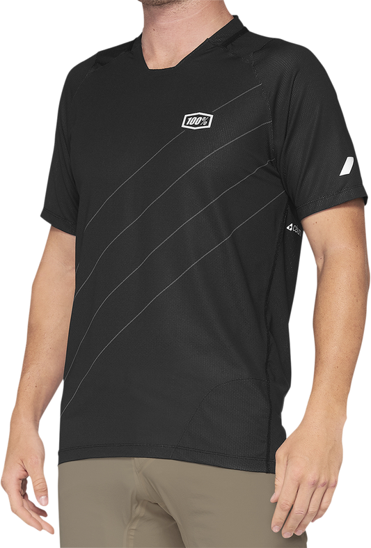 100% Celium Jersey - Gray/Black - Medium 41204-290-11 - Howling Moto