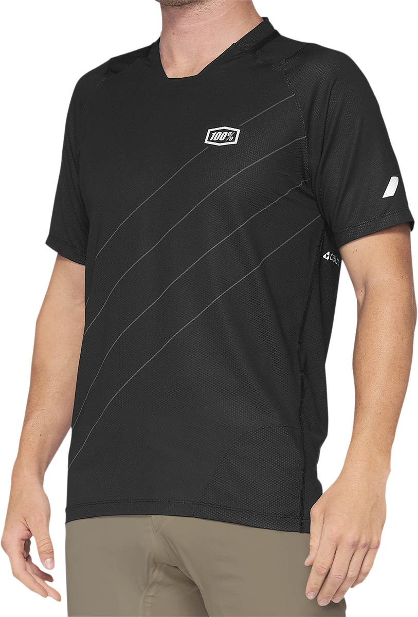 100% Celium Jersey - Gray/Black - XL 41204-290-13 - Howling Moto