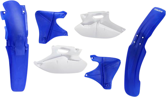 Acerbis OEM YZ 250F 2001-2002 standard replacement body kit for motocross bikes, showing the assembled plastic body panels.