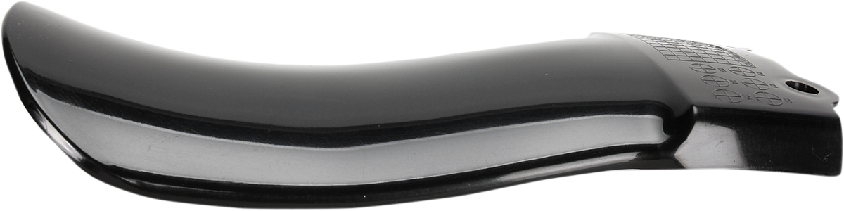 Black Acerbis mud flap with mounting brackets, designed for motorcycle body protection, featuring the Bill's Exhausts branding.
