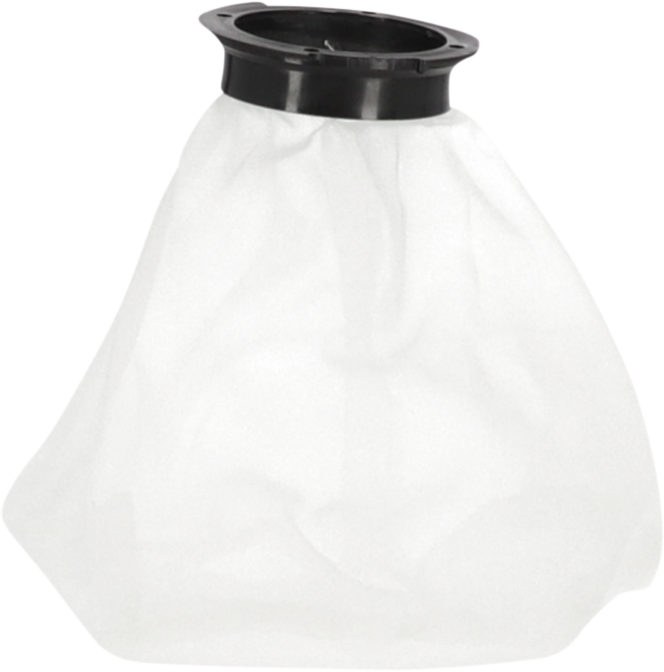 Acerbis Fuel Tank Filter OEM 2856870002 installed on motorcycle body, showing the filter component with surrounding engine parts.