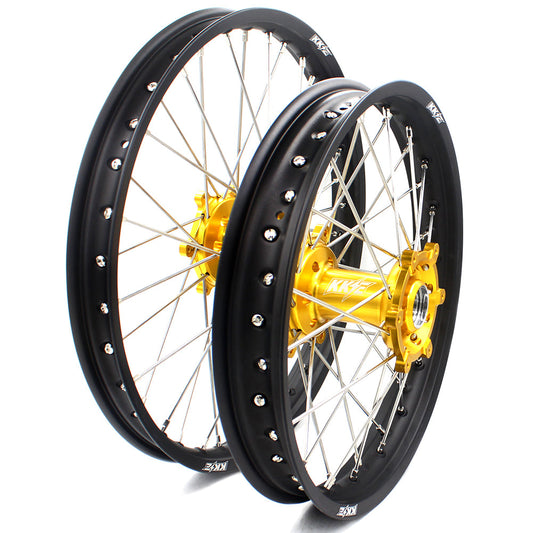KKE 21/19 MX Off Road Wheels For SUZUKI RM125 RM250 1996 1997 1998 1999 2000