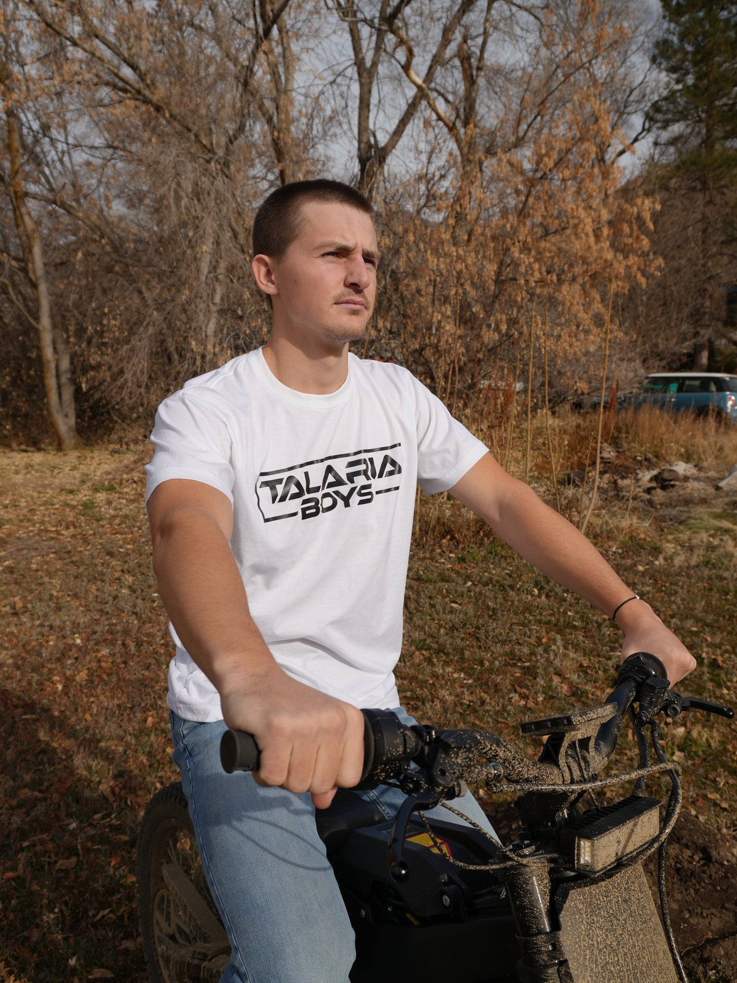 Talaria Boys White T-Shirt - Howling Moto