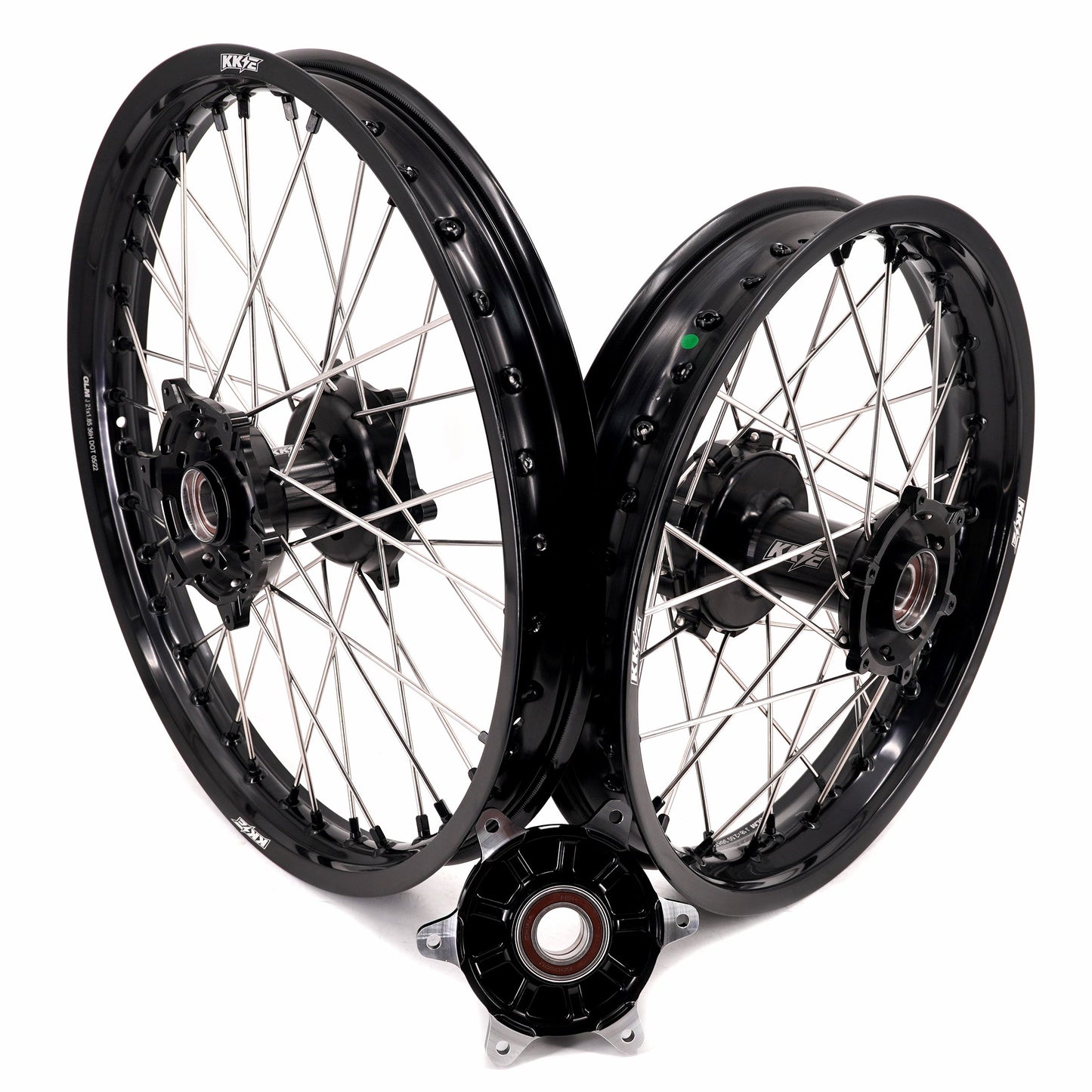 KKE 1.85-21" & 2.5-18" Motorcycle Tubed Spoke Wheels Rims Fit KTM790 Adventure R 2019-2022 - Howling Moto