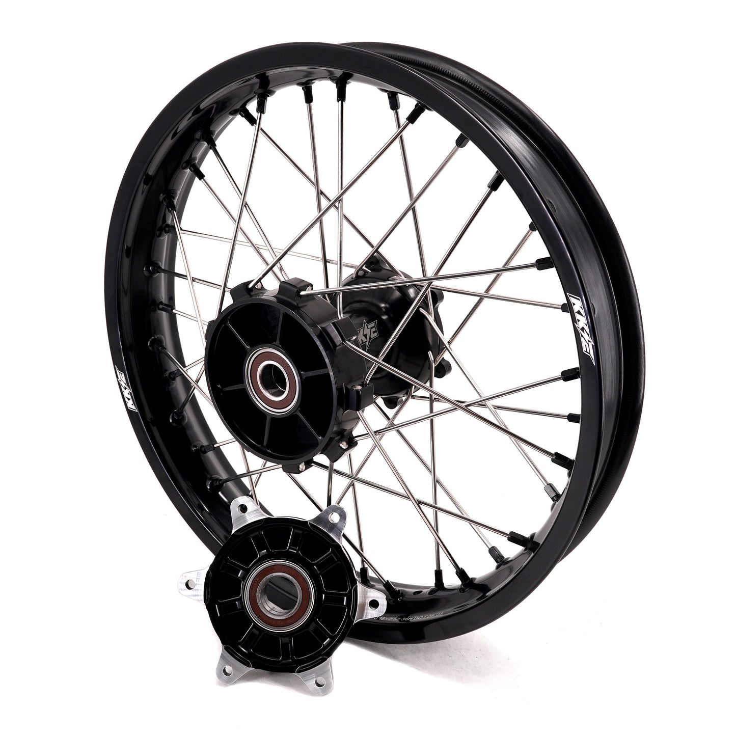 KKE 1.85-21" & 2.5-18" Motorcycle Tubed Spoke Wheels Rims Fit KTM790 Adventure R 2019-2022 - Howling Moto